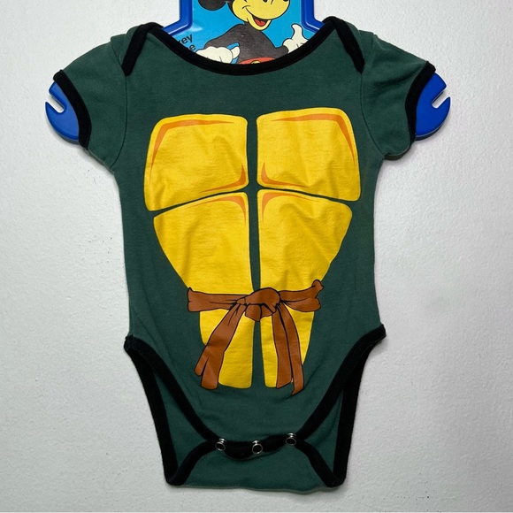 Teenage mutant ninja turtles baby bodysuit TMNT bundle set of 3 - Picture 6 of 7